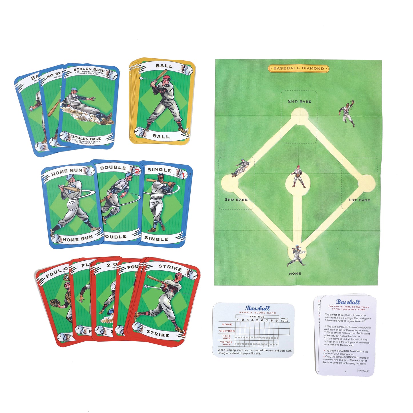 Eeboo Baseball Card Game (Ages 5+)