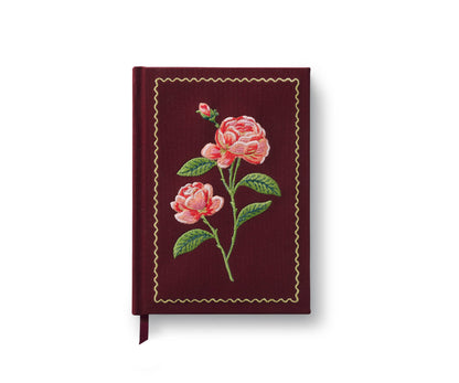 Rifle Paper Co. Embroidered Journal; Roses