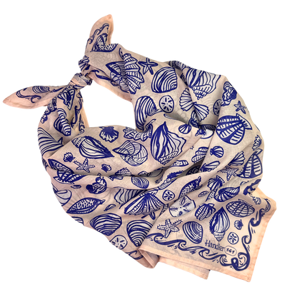 Wild Rag Bandana; Seashore | Handker Bandanas