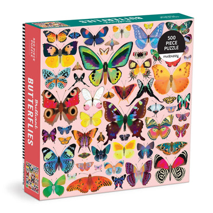Jigsaw Puzzle; Brilliant Butterflies (500 Pieces)