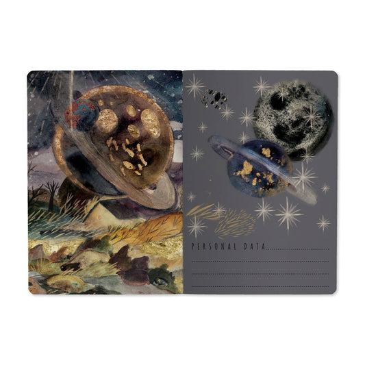 Notebook; Galaxy - BV by Bruno Visconti