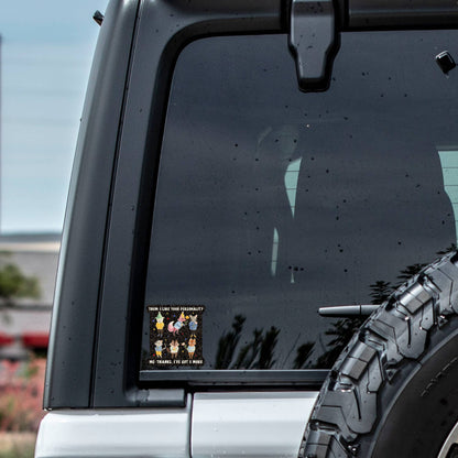 Vinyl Sticker; Multiple Personalities