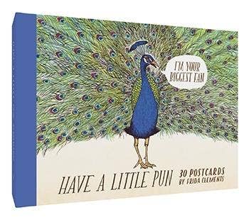 Postcard Book; Have a Little Pun (30 Postcards)