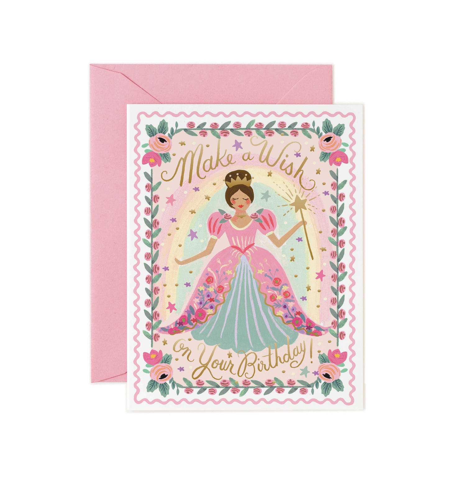 Rifle Paper Co. Birthday Card; Princess
