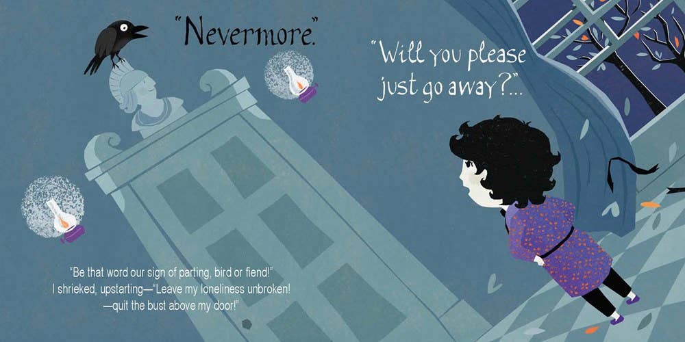 Board Book; Little Poet Edgar Allan Poe: Nevermore!