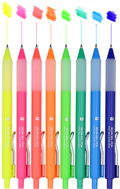 Neon Gel Pens; Studio Series
