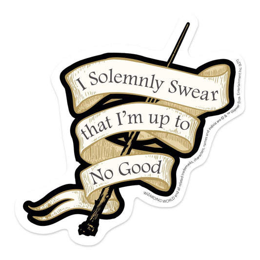 Vinyl Sticker; Solemnly Swear Banner