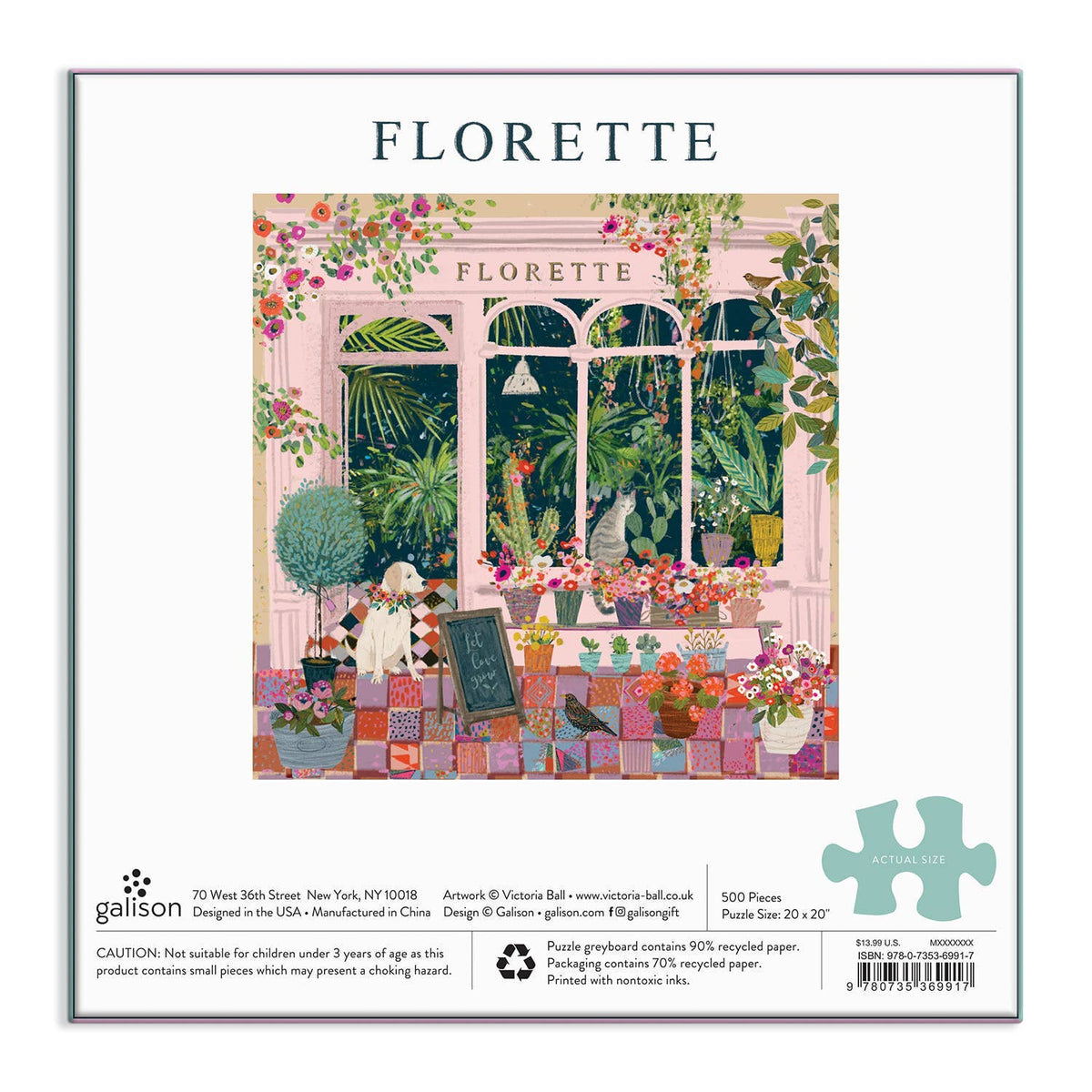 Jigsaw Puzzle; Florette (500 Piece)
