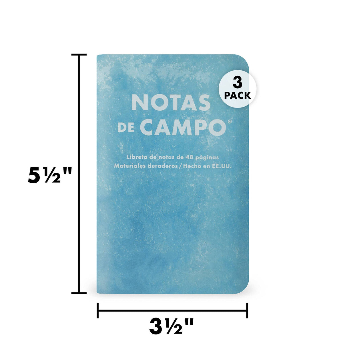 Memo Book Set; Paletas Pack C, 3-Pack | Field Notes