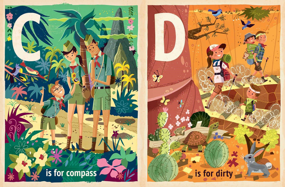 Board Book; H Is for Hiking | Gibbs Smith
