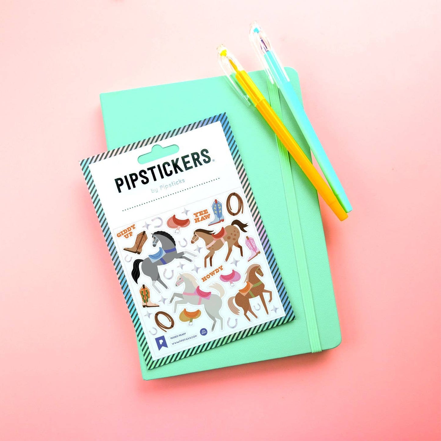 Pipsticks Sticker Sheet; Rodeo Ready