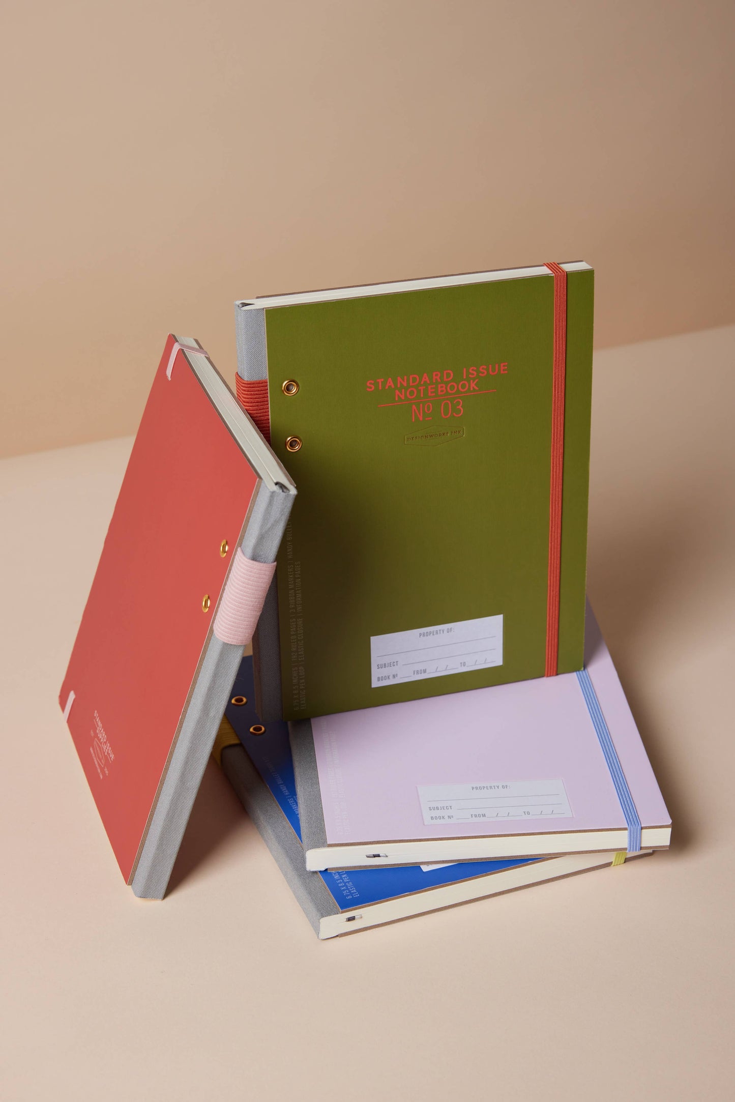Planner Notebook; Standard Issue NO. 03 (Army Green + Chili)