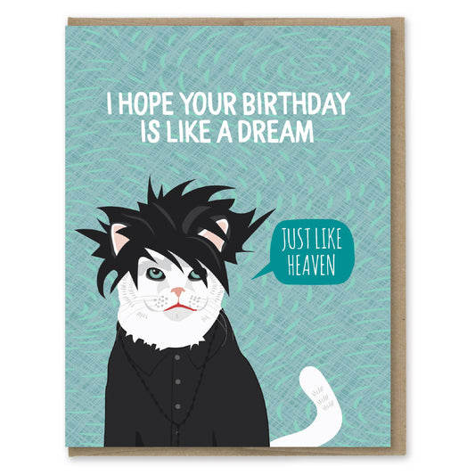 Birthday Card; The Cure Cat
