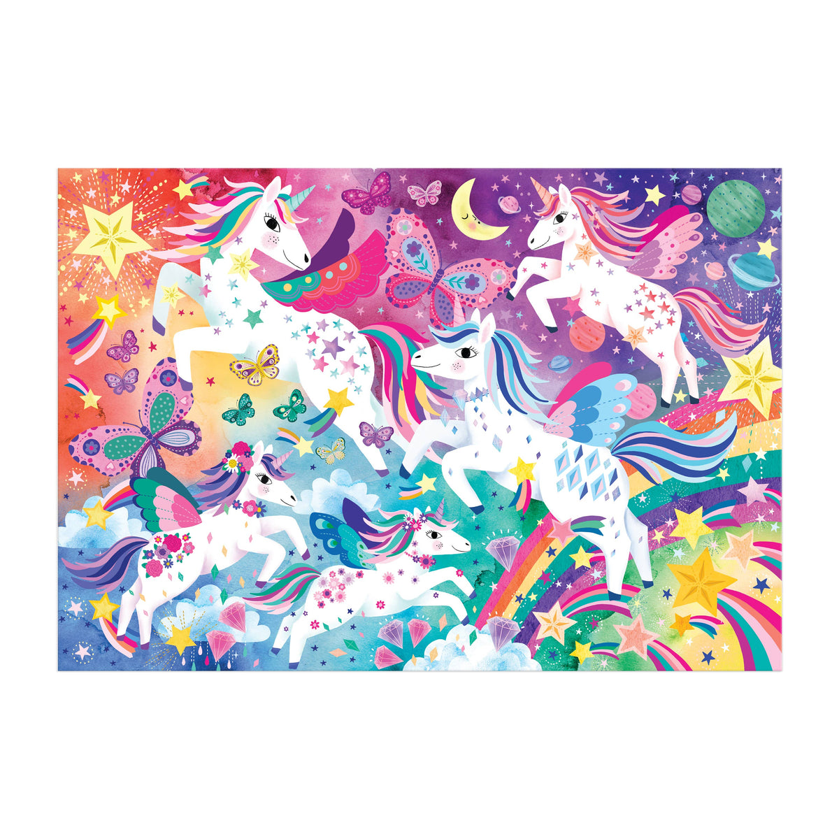 Jigsaw Puzzle; Unicorn Magic (100 Pieces)