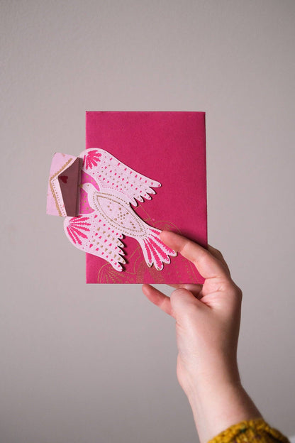 Greeting Card; Love Letter Bird