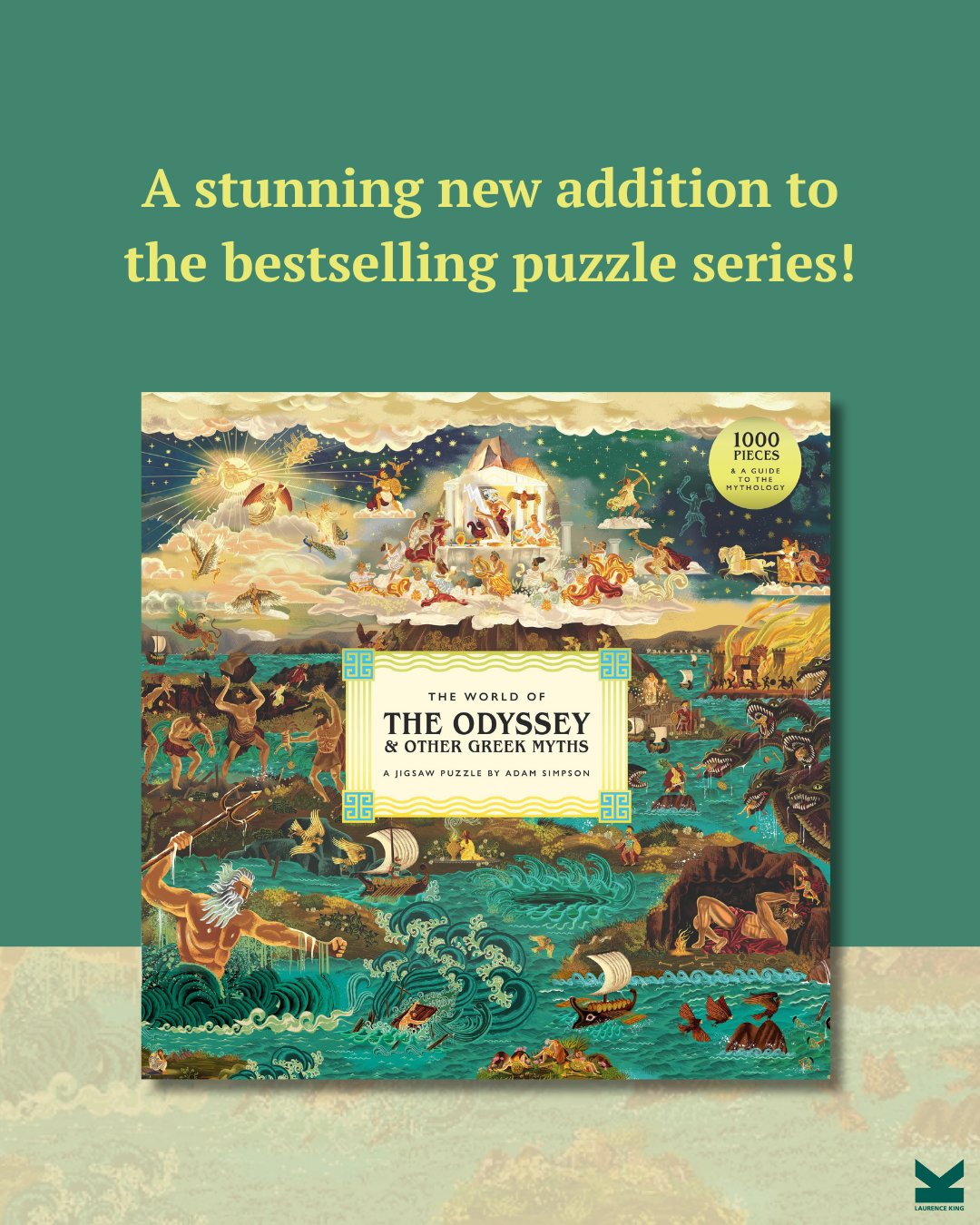 Jigsaw Puzzle; The World of the Odyssey & Other Greek Myths