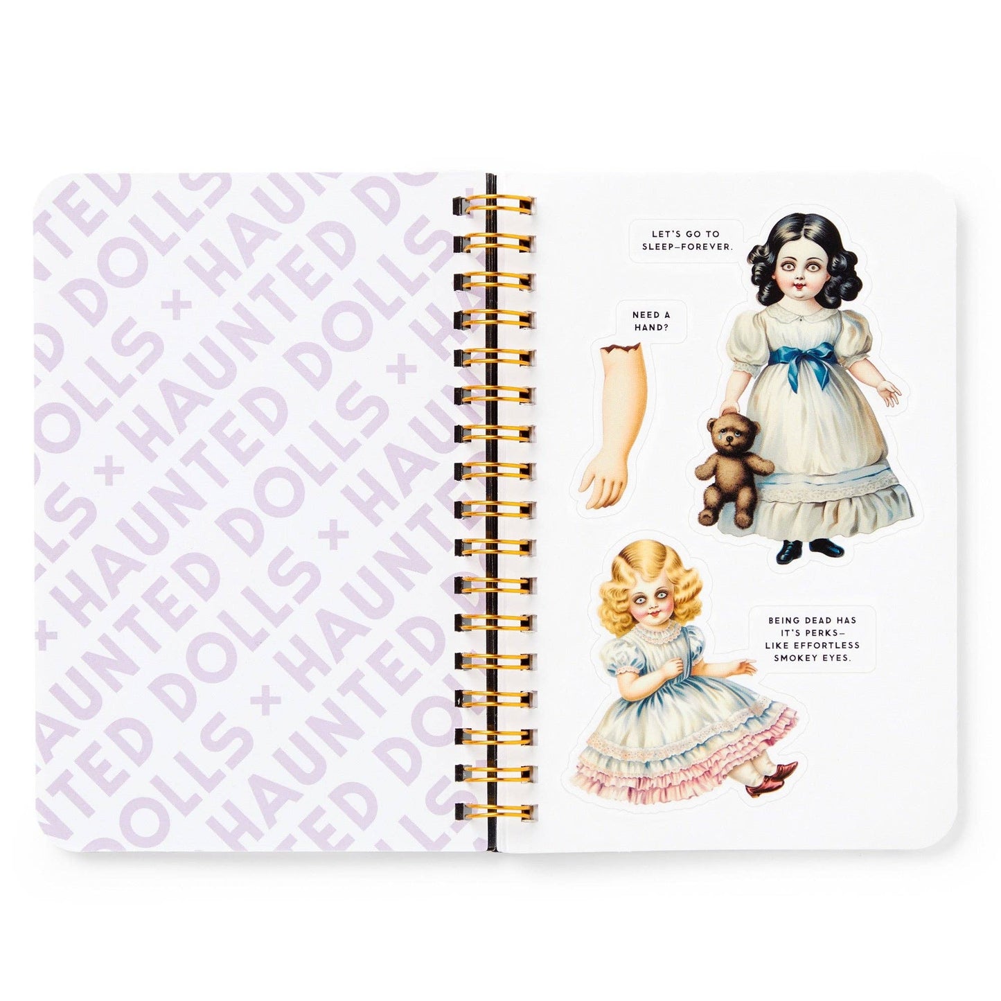Sticker Book; Haunted Dolls by Brass Monkey