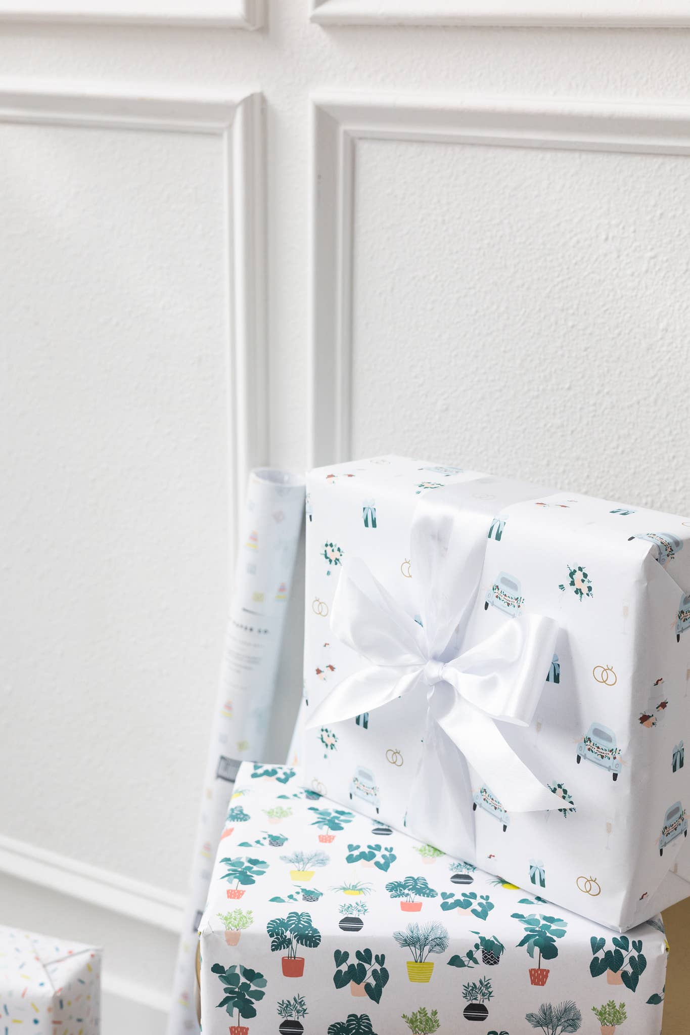 Wedding Pattern Wrapping Paper Roll