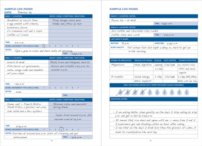 Prompted Journal; Food Sensitivity Journal