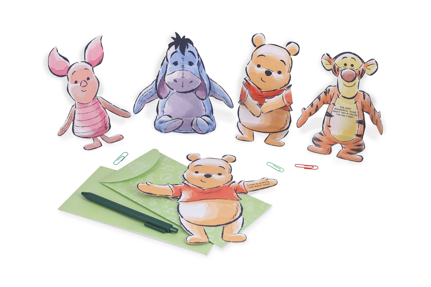 Notecard Set; Disney Winnie the Pooh Hugs
