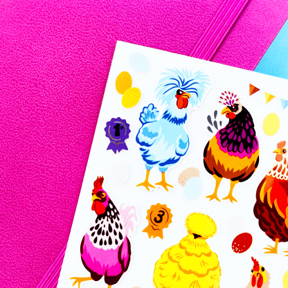 Pipsticks Sticker Sheet; Strut Your Stuff