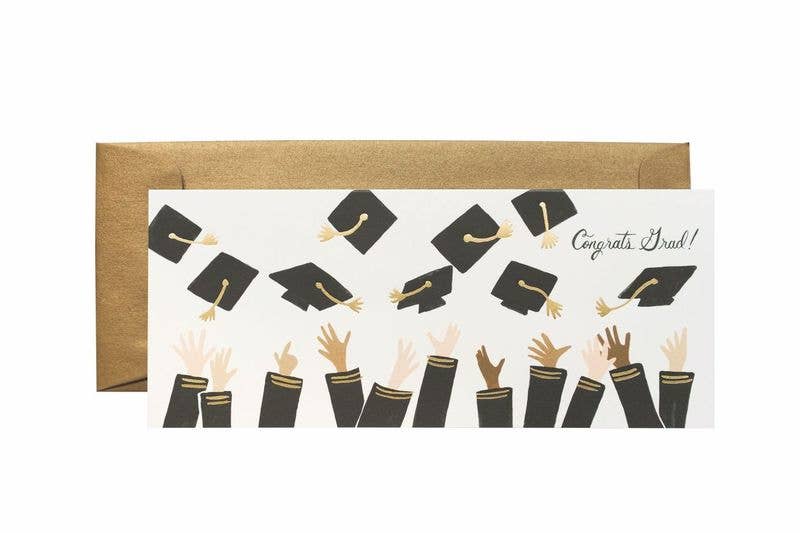 Graduation Card; Congrats Grad! No. 10 Card (Check or Money Holder)