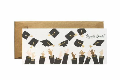 Graduation Card; Congrats Grad! No. 10 Card (Check or Money Holder)