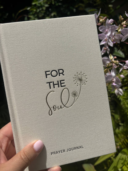 Devotional Journal; For The Soul Prayer Journal (Ivory)