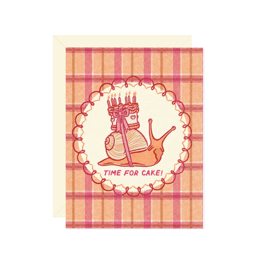 Birthday Card; Time for Cake