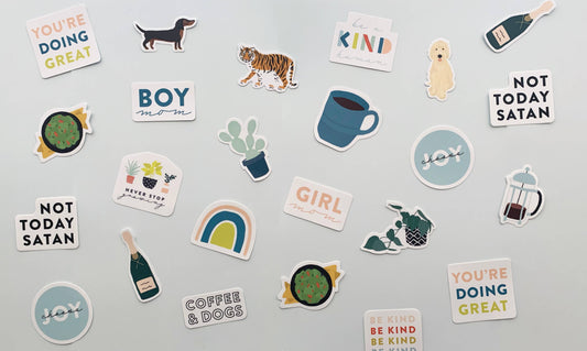 Vinyl Sticker; Boy Mom