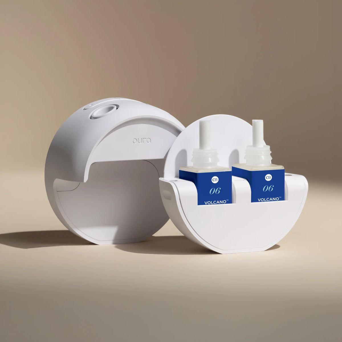 Capri Blue x Pura Smart Fragrance Diffuser Set – Volcano Scent, Smart Home Diffuser Gift