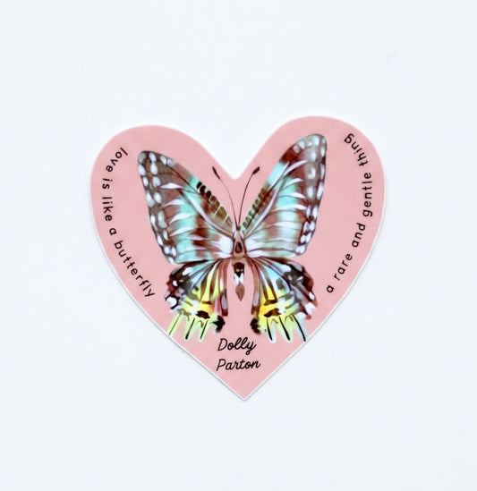 Vinyl Sticker; Dolly Parton Quote | Made by Shellie