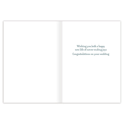 Wedding Card; Two Birds in Heart