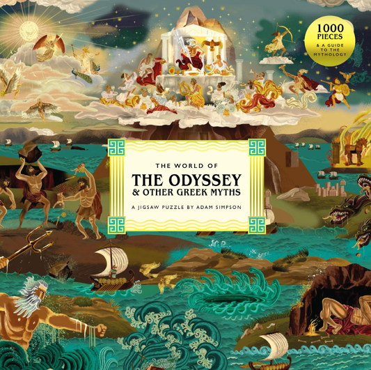 Jigsaw Puzzle; The World of the Odyssey & Other Greek Myths