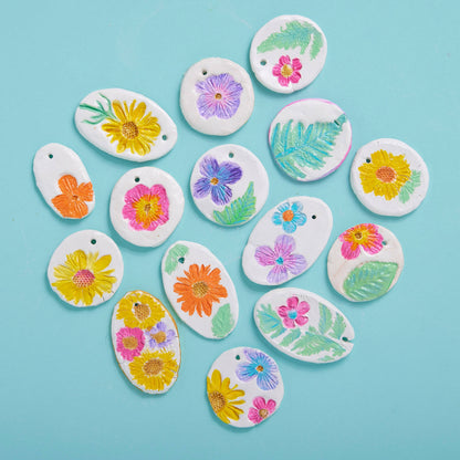 Wish Craft; Flower Power Pottery Kit
