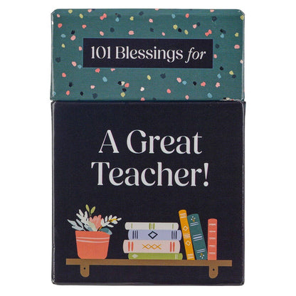 Box of Blessings For A Great Teacher New