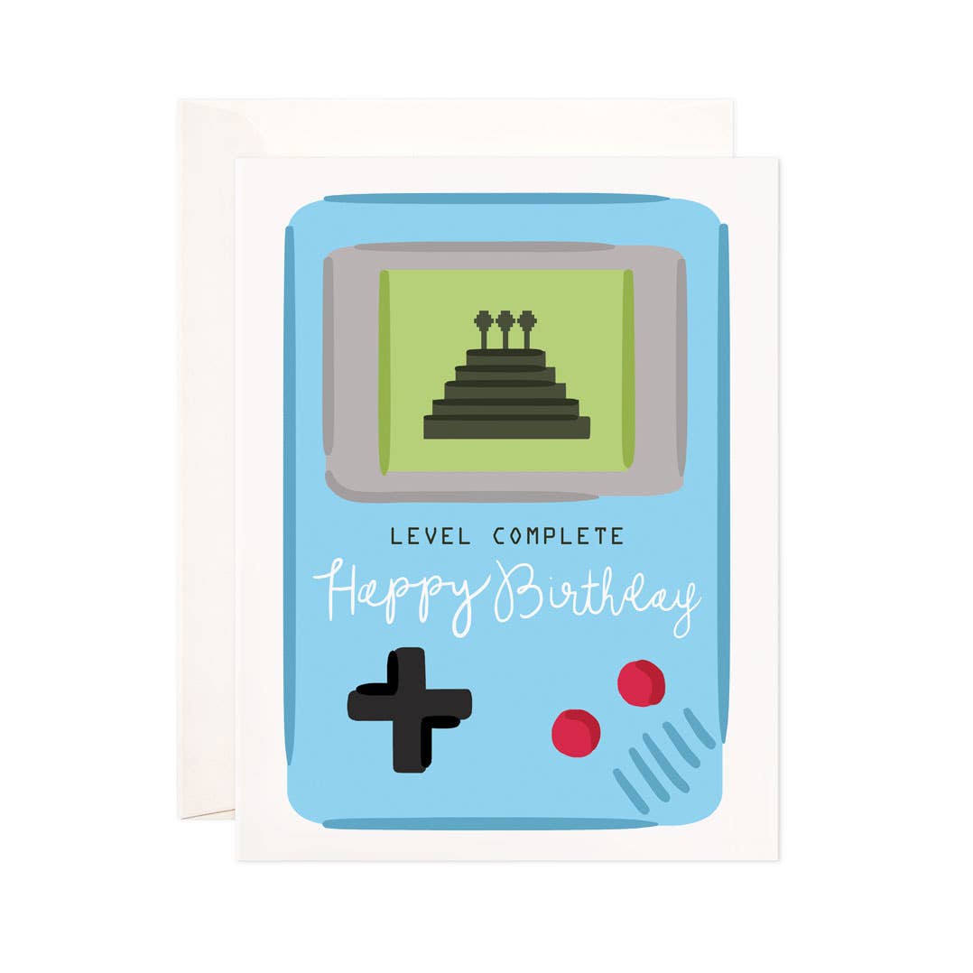 Birthday Card; Level Complete (Funny)