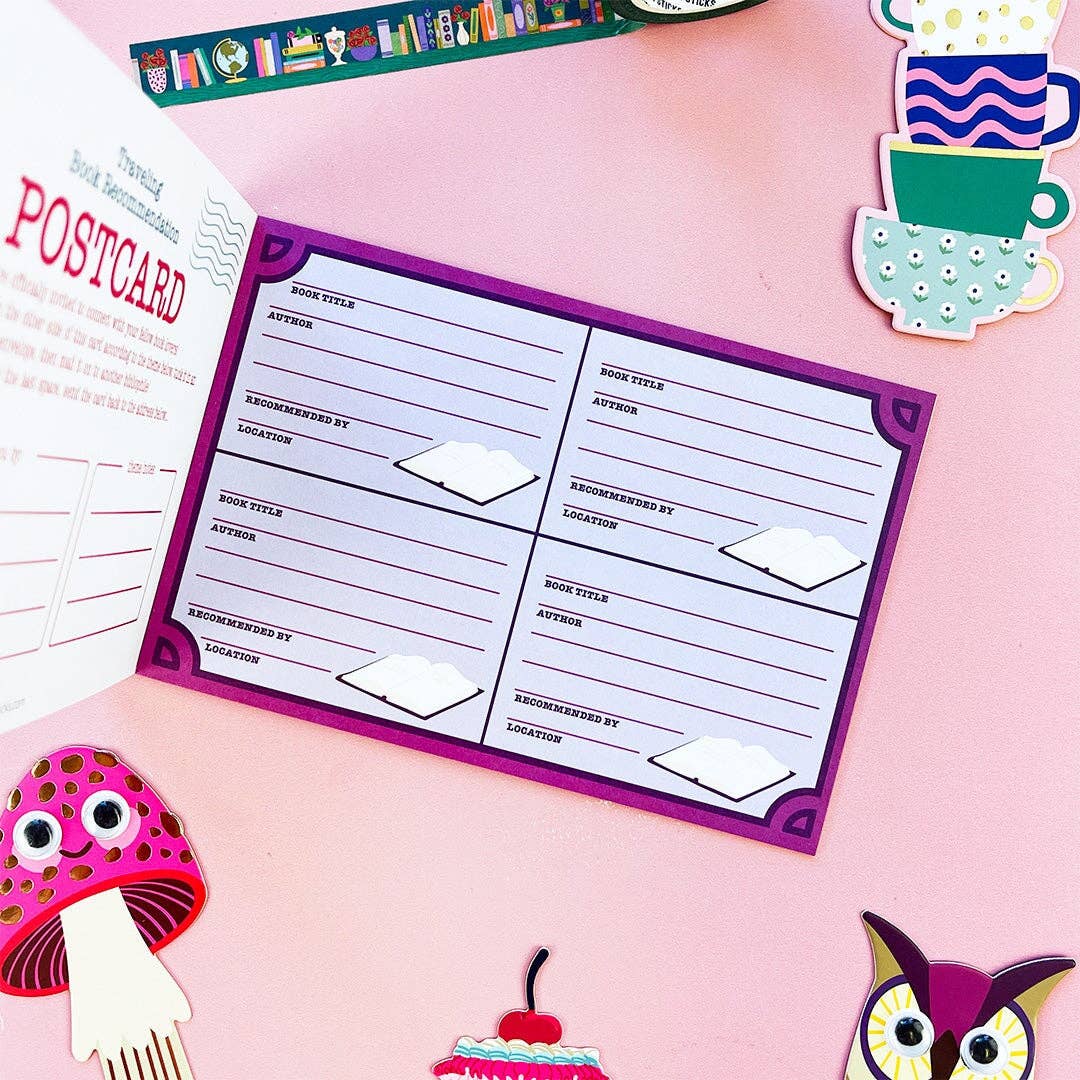 Pipsticks Traveling Postcard Book; Reading Recommendations