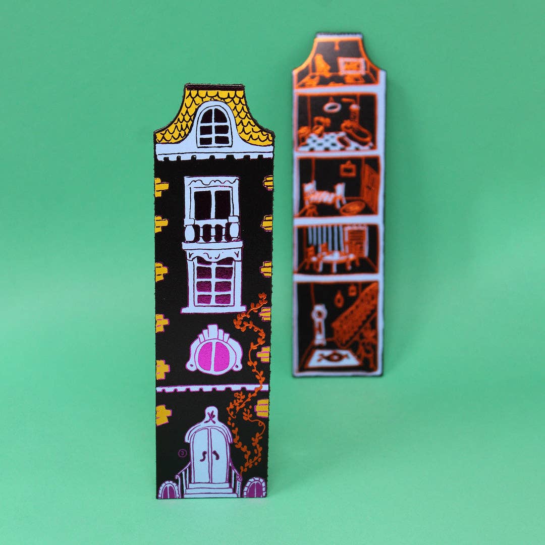 Leather Bookmark; Dolls House | Ark Colour Design