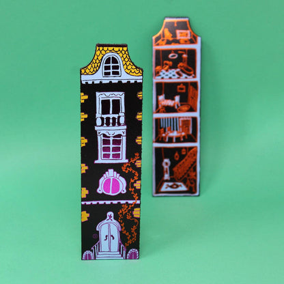 Leather Bookmark; Dolls House | Ark Colour Design