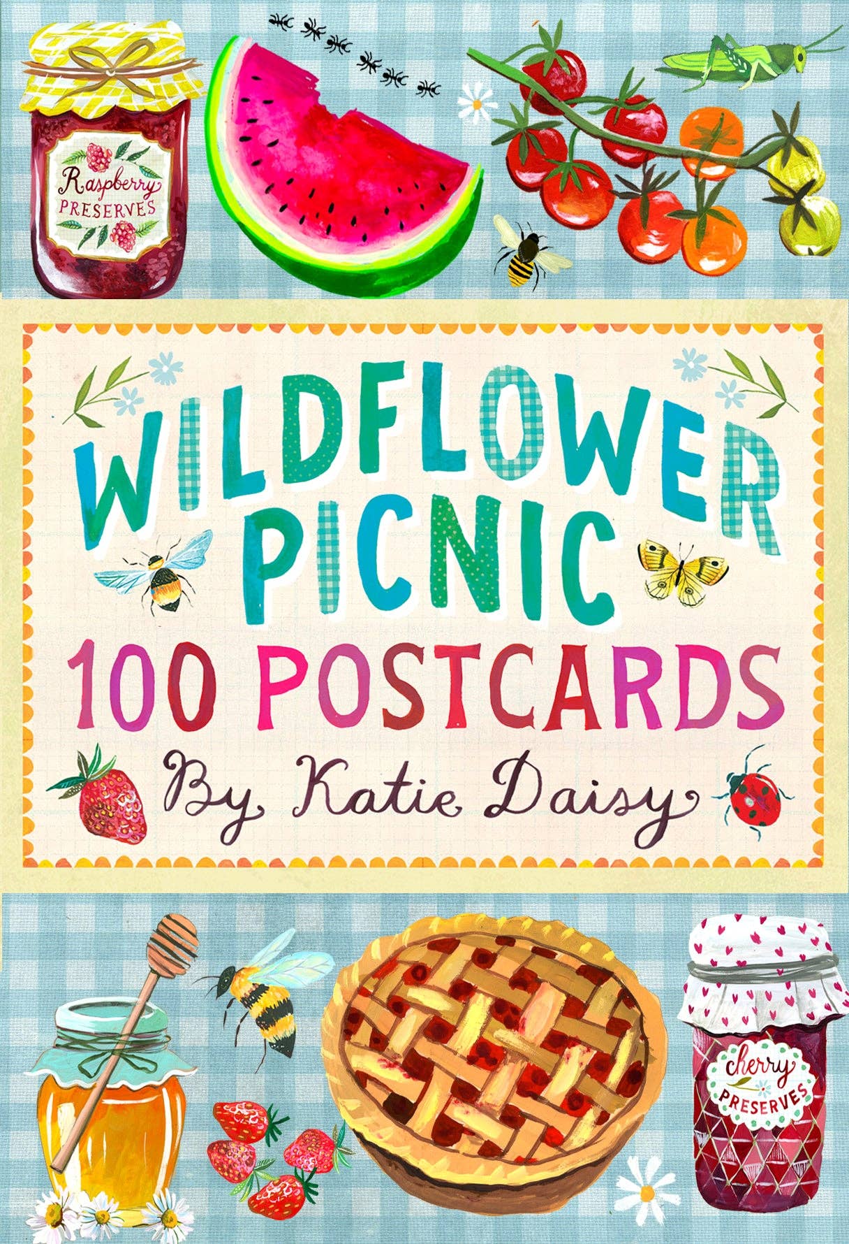 Postcard Set; Wildflower Picnic Postcards (100 Post Cards)