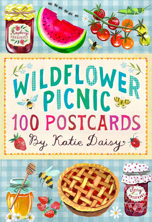 Postcard Set; Wildflower Picnic Postcards (100 Post Cards)