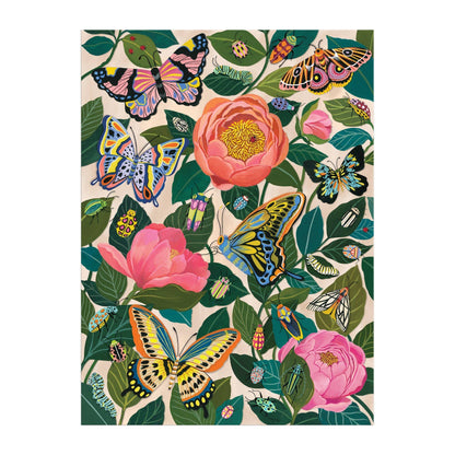 Jigsaw Puzzle; Between the Blooms 1000 Piece Foil Puzzle