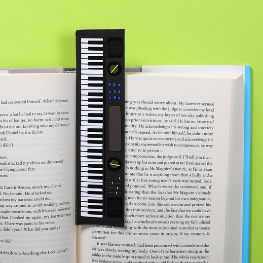 Bookmark; Keyboard (Die Cut) By Humdrum Paper