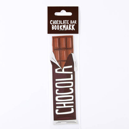 Bookmark; Bar of Chocolate (Die Cut) By Humdrum Paper