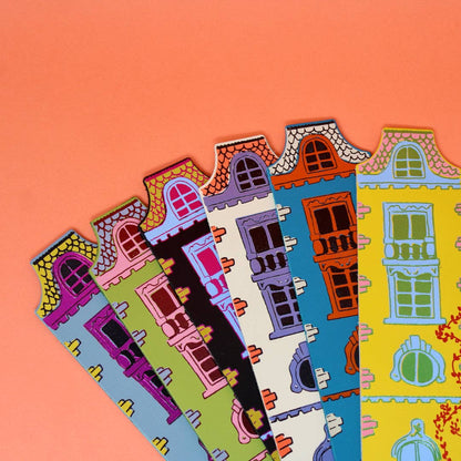 Leather Bookmark; Dolls House | Ark Colour Design