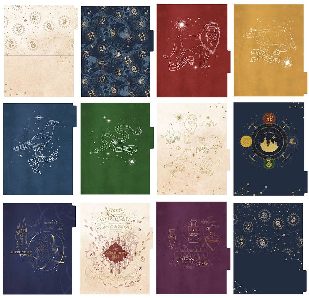 Planner Set; Harry Potter Weekly - Undated Navy Constellation