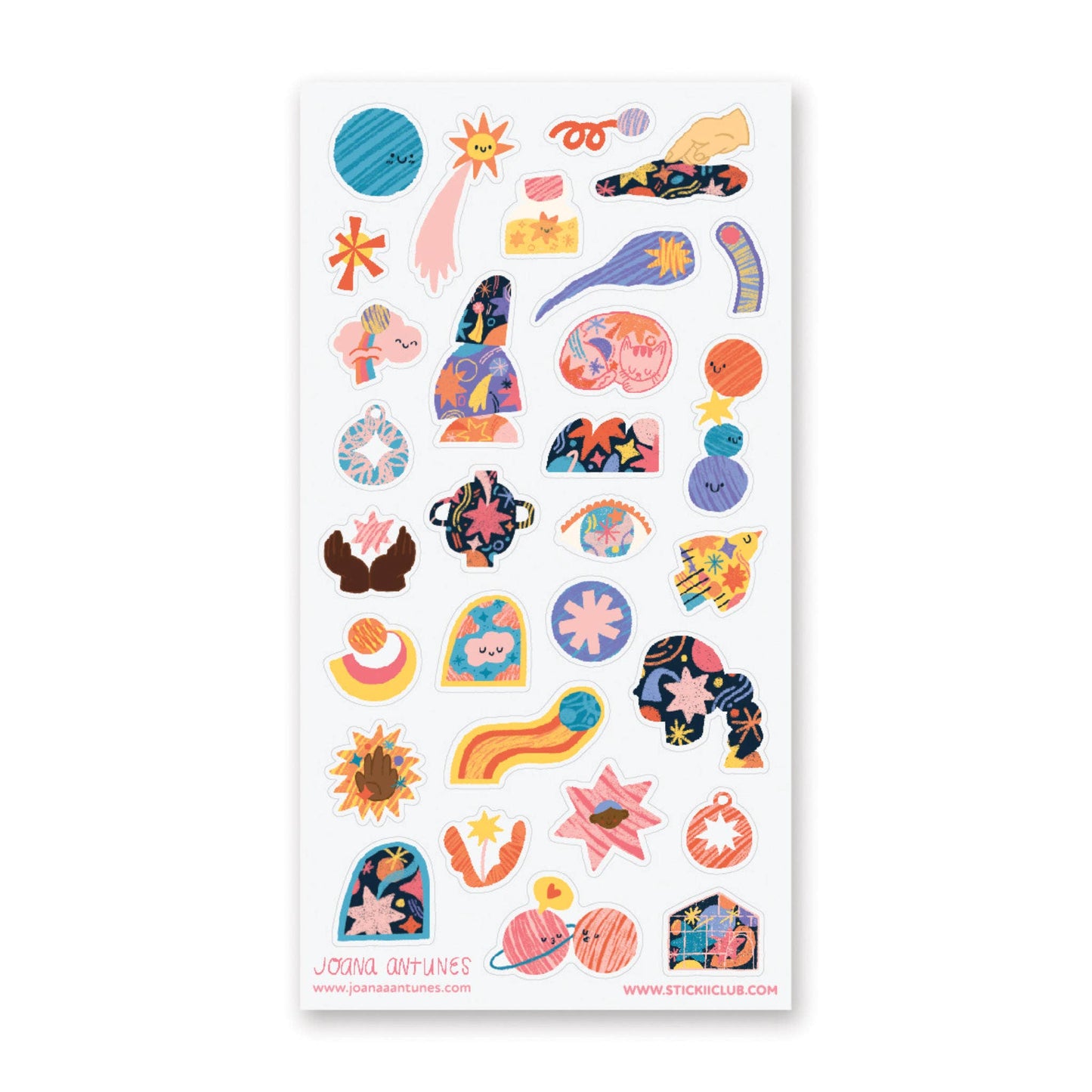 Stickii Sticker Sheet; I Need Space