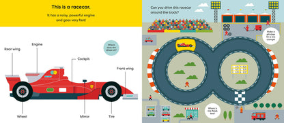 Children's Book; Make Tracks: Cars