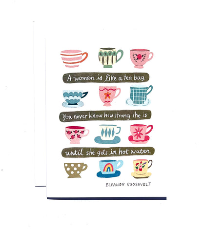 Greeting Card; Eleanor Roosevelt Quote